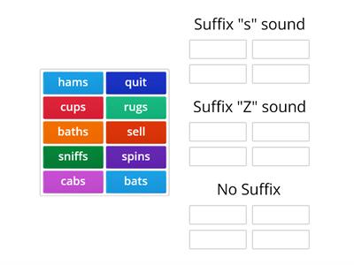 Suffix S