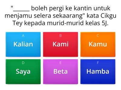 Kata Gandi Nama Diri