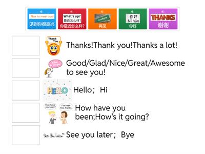 ‌Basic Chinese Greetings