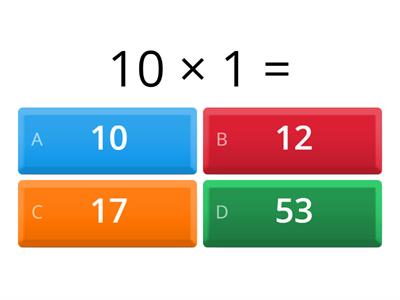 Tablas multiplicación mixtas