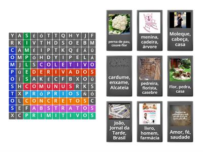 Tipos de substantivos