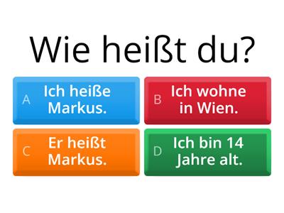 Wie heißt du? 