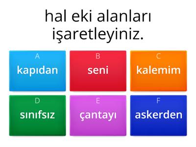 Hal ekleri