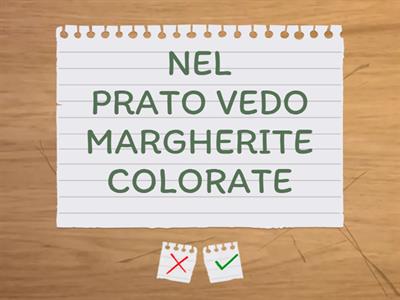 5 FRASI CON SUONI DIFFICILI