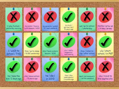 Past simple (+/-) - Project 3 (U1)