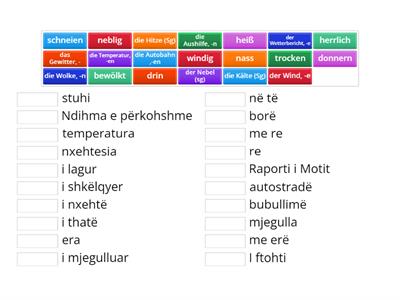 A2 L8 b Deutsch - Albanisch