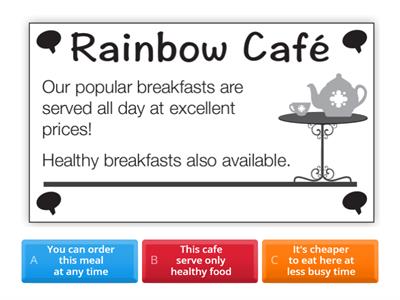 (Grade 9) Ôn thi vào 10 - Dạng bài Reading Signs (1)