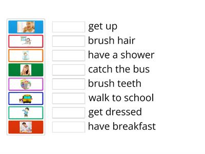 My day verbs FF3 Unit 6