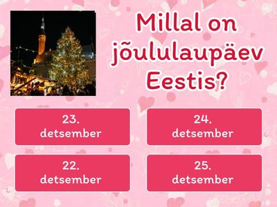 Jõuluteemaline viktoriin