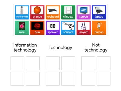 Information Technology, Technology or not technology