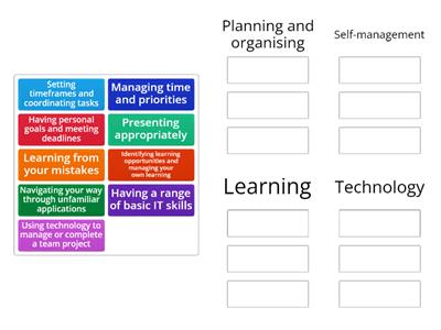 Sort employability skills 2