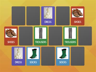 MEMORY GAME CLOTHES