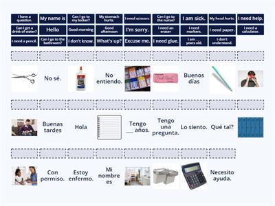 Survival English for School