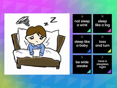 Sleeping idioms