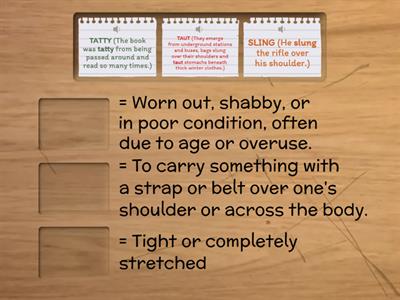 Expert - Vocabulary Unit 1.1