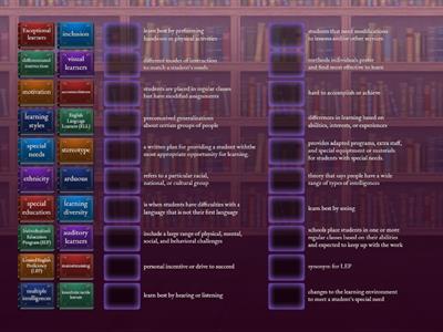 Diverse Learner Terms