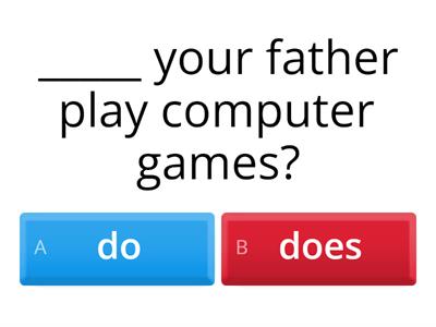 REVISION WT 6: Do/Does