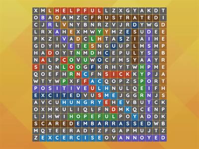 Counseling Word Search 