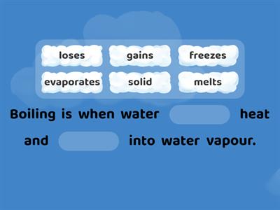 Water & Changes of State