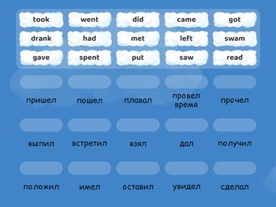 3.2 Irregular verbs