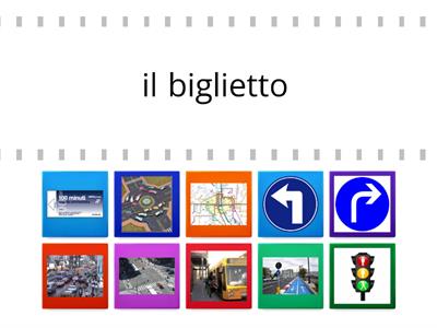 Lessico delle indicazioni stradali