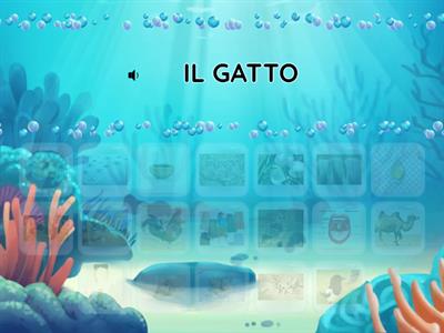 PAROLE BISILLABE CHE INIZIANO CON GA GO GU GHI GHE