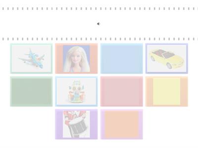 Cookie My favourite colour/toy 