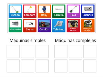 Máquinas simples y complejas