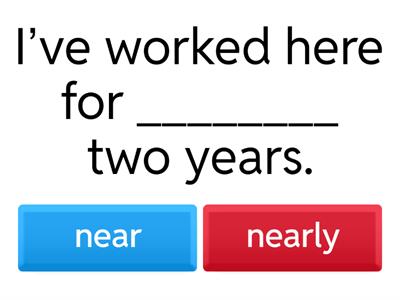 Adverbs and adverbial phrases