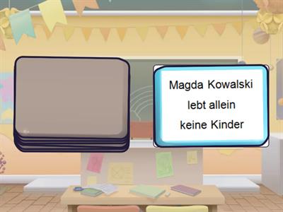 Sprechen Menschen A1.1 L2 Familienstand und Kinder