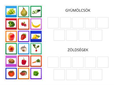 Csoportosítás (gyümölcs vagy zöldség)