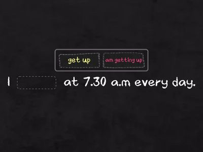 Present Simple or Present Continuous