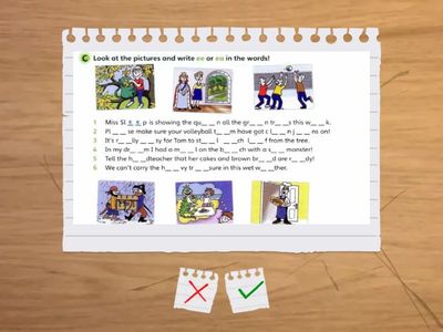 Fun for Flyers Unit 9 Images 