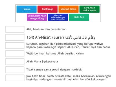 AKIDAH TAHUN 6 (SIFAT ALLAH - KALAM)