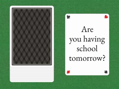 Present Continuous (future arrangements)