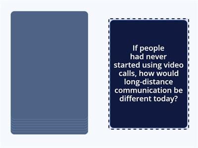 Third conditional / communication methods