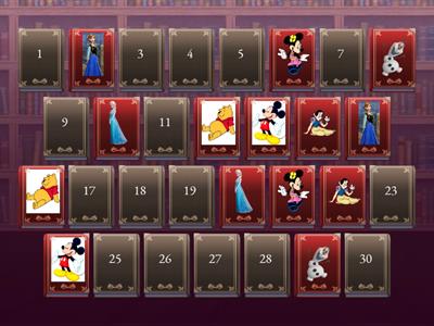 Movie Character Matching (15 pairs)