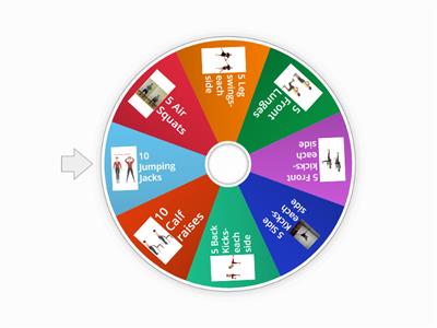 Mr. Schwartz PE: Activity Wheel