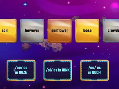 Other Vowels /oo/, /oi/, & /ou/