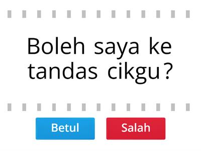 Tahun 3 : Ayat Tanya Tanpa Kata Tanya