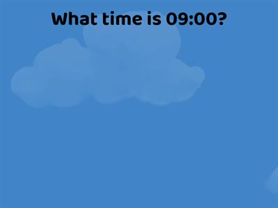 Telling Time in English