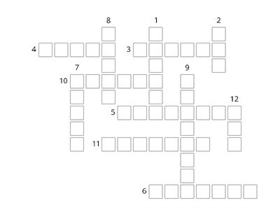 Vocabulary: small things