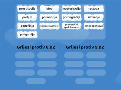 6. i 9. Božja zapovijed