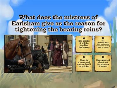 Black Beauty Ch 25 Revise Quiz