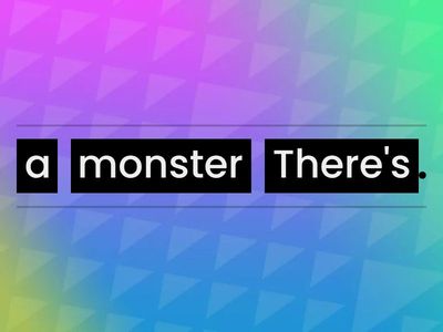 Rearrange the words to form correct sentences. 