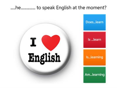 Present Simple Vs Present Continuous 