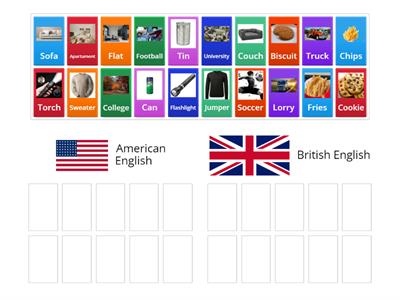 American English vs British English