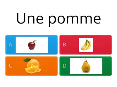 Les fruits