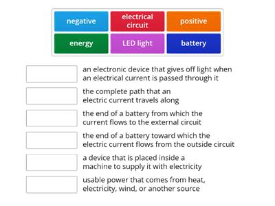 Energize Everything Vocab