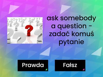 Czasowniki: Say, talk, tell, speak, discuss etc. Egzamin Ósmoklasisty, 